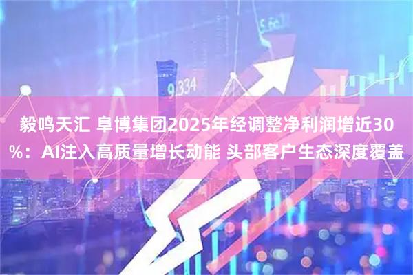 毅鸣天汇 阜博集团2025年经调整净利润增近30%：AI注入高质量增长动能 头部客户生态深度覆盖